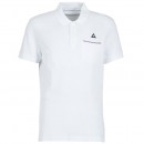 Le Coq Sportif Partido Ss Blanc - Polos Manches Courtes Homme Vendre France